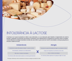 Intolerância à Lactose
